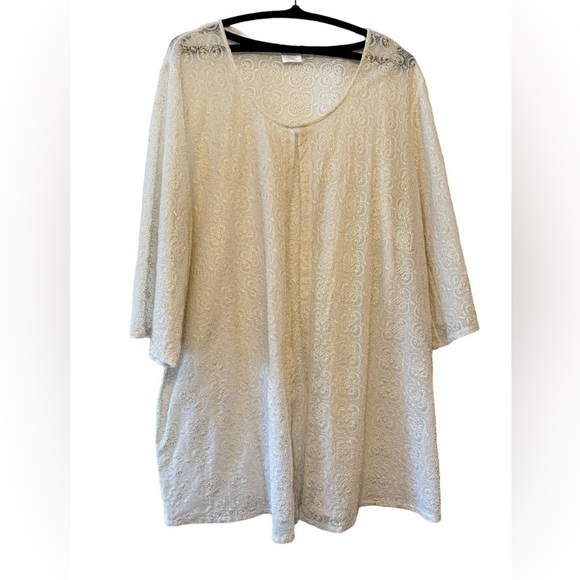 Ulla Popken Lightweight Kimono Cardigan 20/22 - Picture 2 of 8